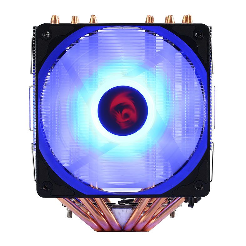 Cooler Para Processador Redragon Rind, RGB, 120mm, Preto, CC-1054-RGB
