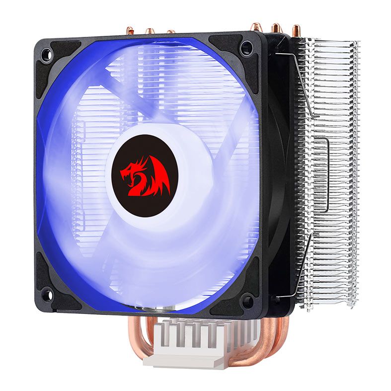 Cooler Para Processador Redragon Buri, Led Azul, 120mm, CC-1055B