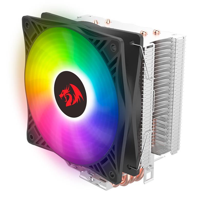 Cooler Para Processador Redragon Agent, Rainbow, 120mm, CC-2011