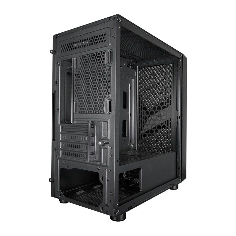 Gabinete Gamer OnePower Fractal, Mid-Tower, Lateral de Vidro, Preto, CC-201B