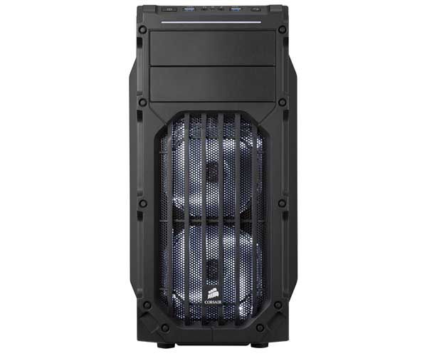 Gabinete Corsair Carbide Series SPEC-03 Fan LED Branco Acrílico Preto, CC-9011053-WW