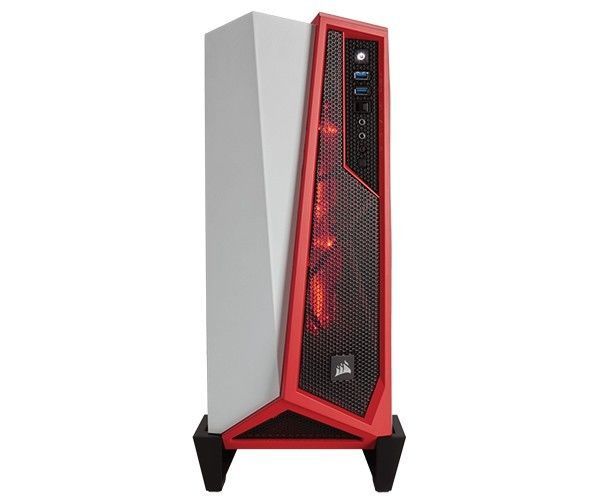Gabinete Corsair Carbide Spec-ALPHA Branco/Vermelho, CC-9011083-WW