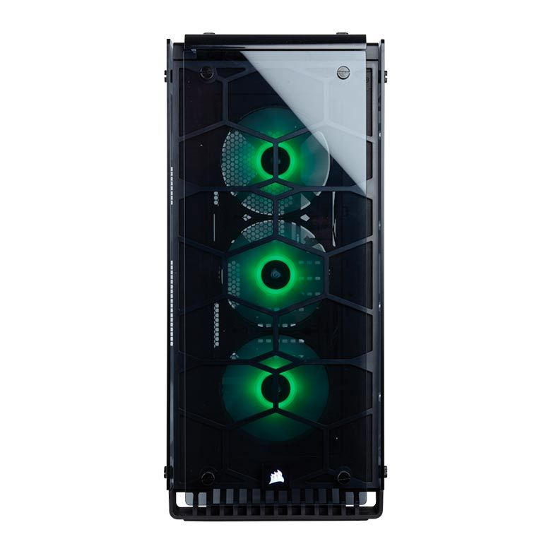 Gabinete Corsair Crystal Series 570X RGB Preto Mid Tower, CC-9011098-WW