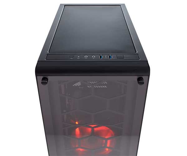 Gabinete Corsair Crystal Series 460X Preto, CC-9011099-WW