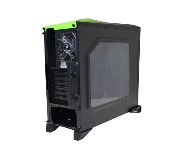 Gabinete Corsair Carbide Series Spec Alpha Preto/Verde , CC-9011102-WW