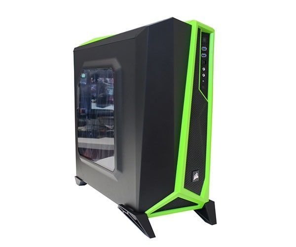 Gabinete Corsair Carbide Series Spec Alpha Preto/Verde , CC-9011102-WW