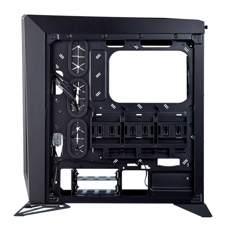 Gabinete Corsair Carbide Series Spec-Omega TG Preto/Vermelho, CC-9011120-WW