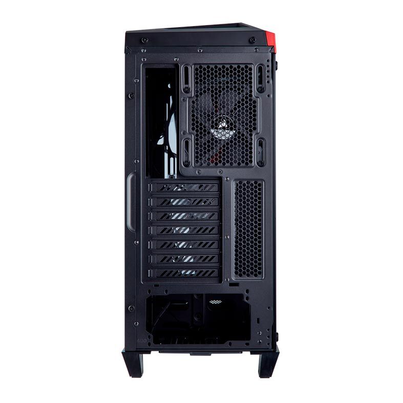 Gabinete Corsair Carbide Series Spec-Omega TG Preto/Vermelho, CC-9011120-WW