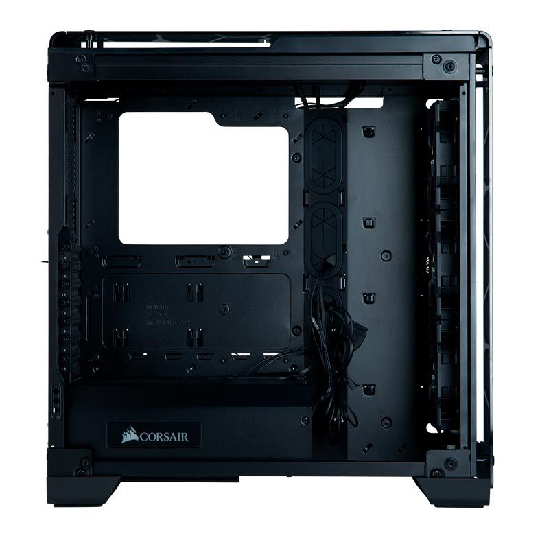 Gabinete Corsair Crystal Series 570X RGB Preto Premium Laterais e Frontal em Vidro Mid Tower, CC-9011126-WW