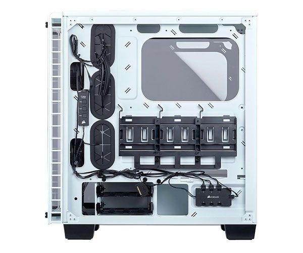 Gabinete Corsair Crystal Series 460X RGB Branco, CC-9011129-WW