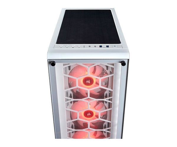 Gabinete Corsair Crystal Series 460X RGB Branco, CC-9011129-WW