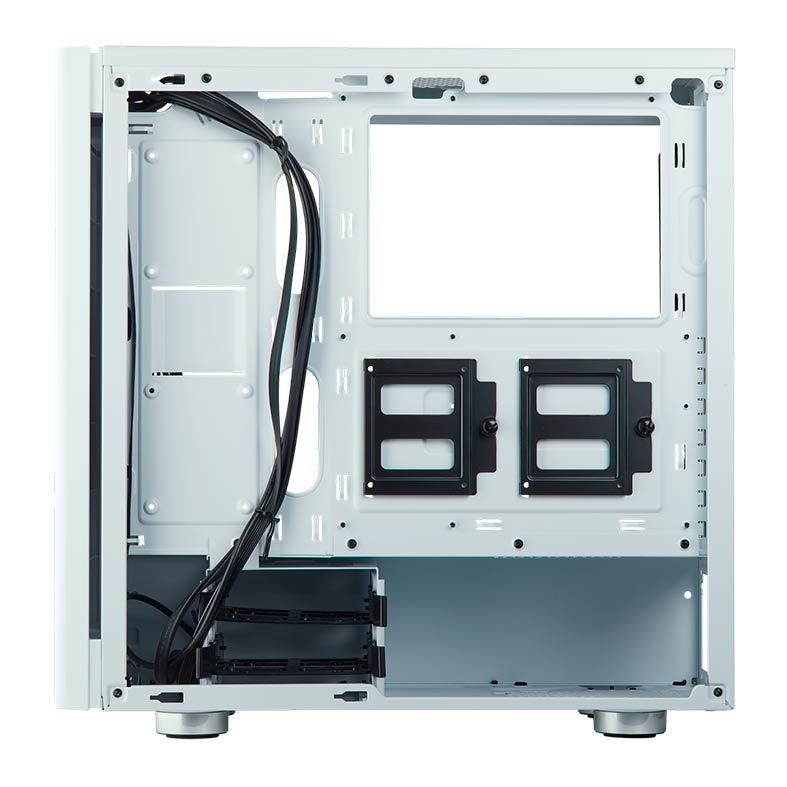 Gabinete Corsair Carbide Series 275R Branco Lateral em Acrilico Mid Tower, CC-9011131-WW