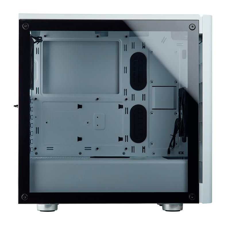 Gabinete Corsair Carbide Series 275R Branco Lateral em Vidro Mid Tower, CC-9011133-WW