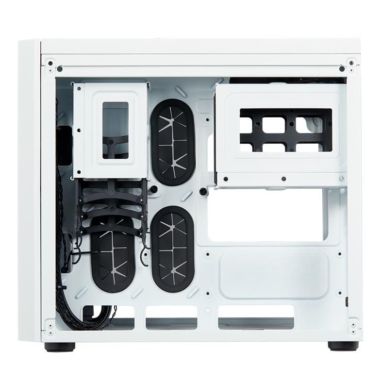 Gabinete Corsair Crystal 280X Lateral Vidro Temp Branco Mini Tower, CC-9011136-WW