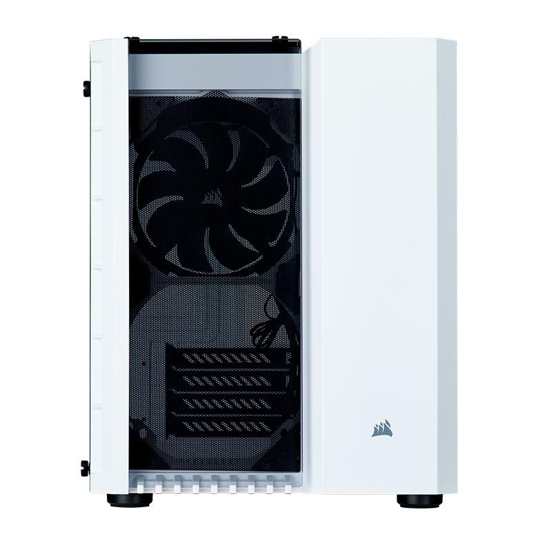 Gabinete Corsair Crystal 280X Lateral Vidro Temp Branco Mini Tower, CC-9011136-WW