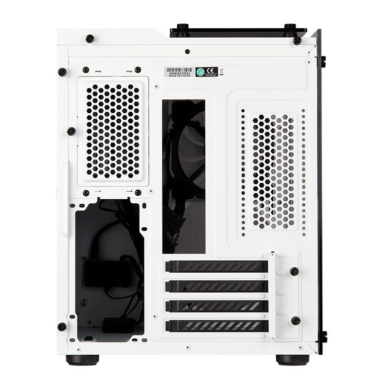 Gabinete Corsair Crystal 280X RGB Lateral Vidro Temp Branco Mini Tower, CC-9011137-WW