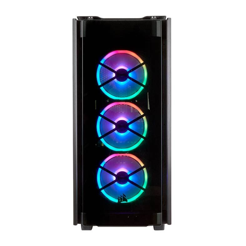 Gabinete Corsair Obsidian Series 500D RGB Preto Vidro Temp Mid Tower, CC-9011139-WW