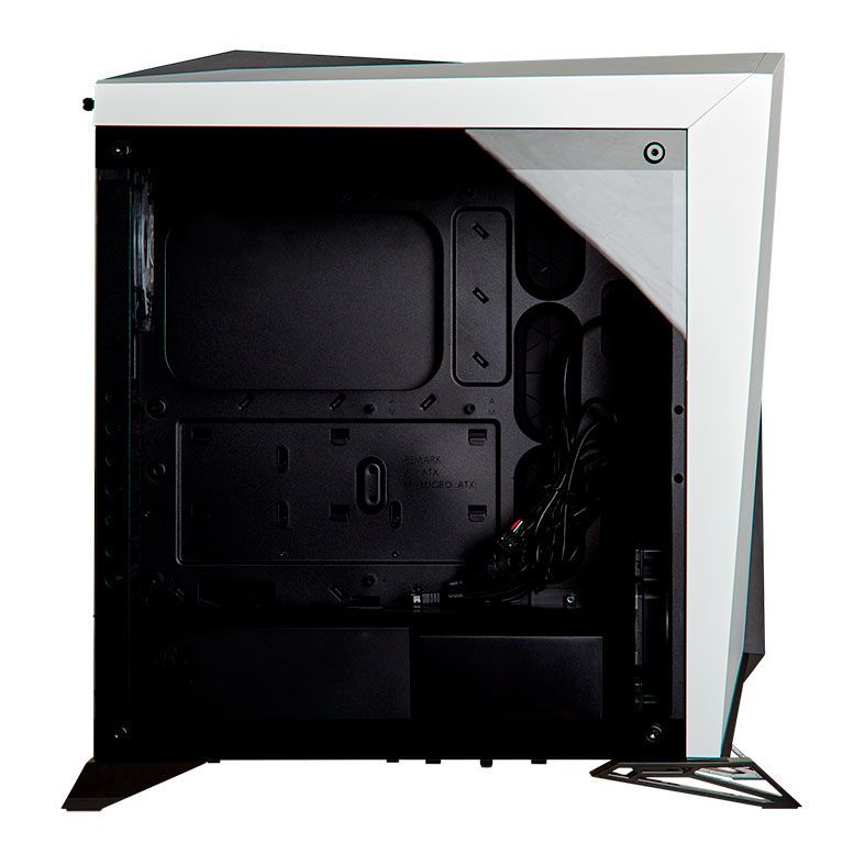 Gabinete Corsair Carbide Spec-Omega RGB TG Preto/Branco Mid Tower, CC-9011141-WW
