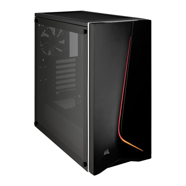 Gabinete Corsair Carbide Series SPEC-06 RGB Mid Tower Preto, CC-9011146-WW