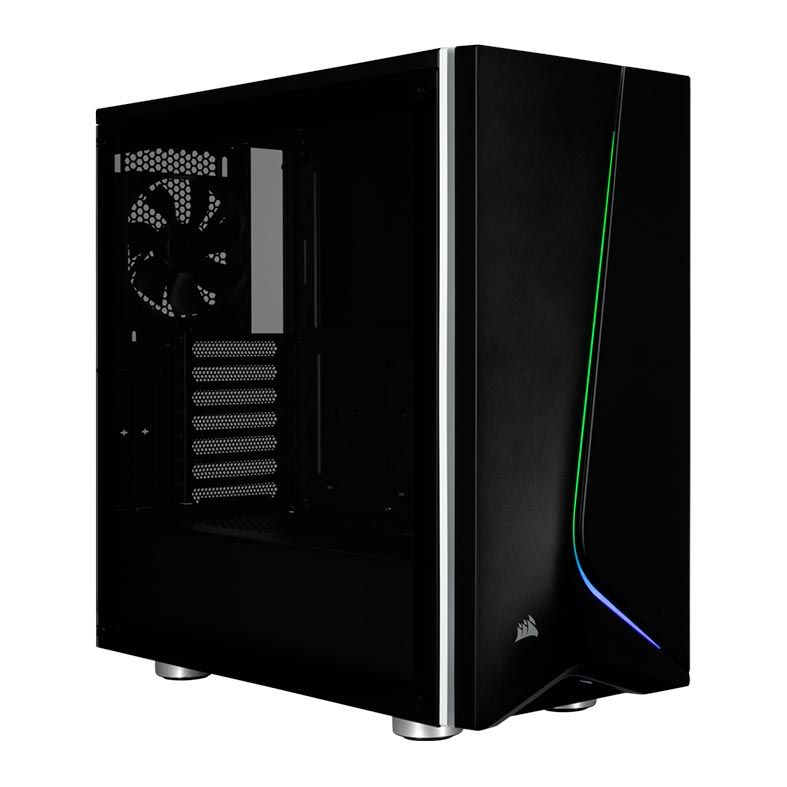 Gabinete Corsair Carbide Series SPEC-06 RGB Mid Tower Preto, CC-9011146-WW