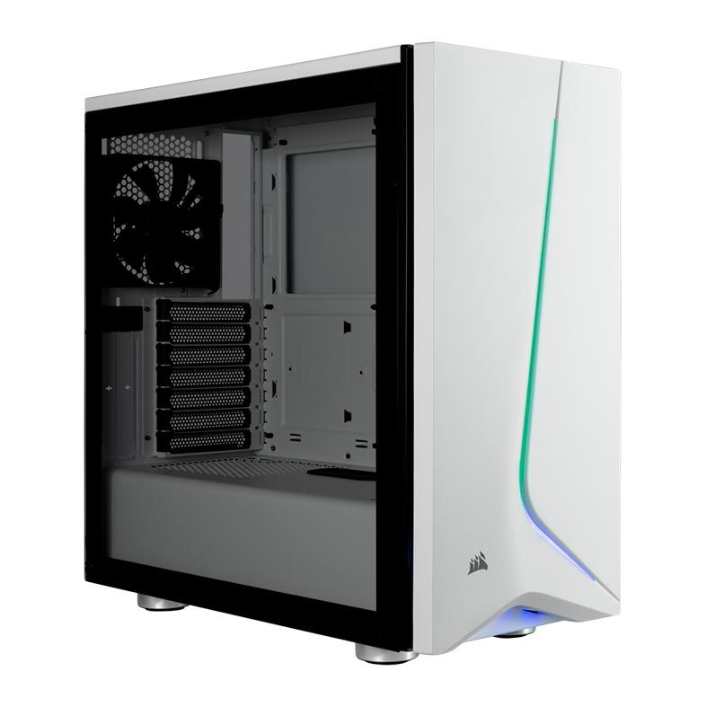 Gabinete Corsair Carbide Series SPEC-06 RGB Mid Tower Branco, CC-9011147-WW