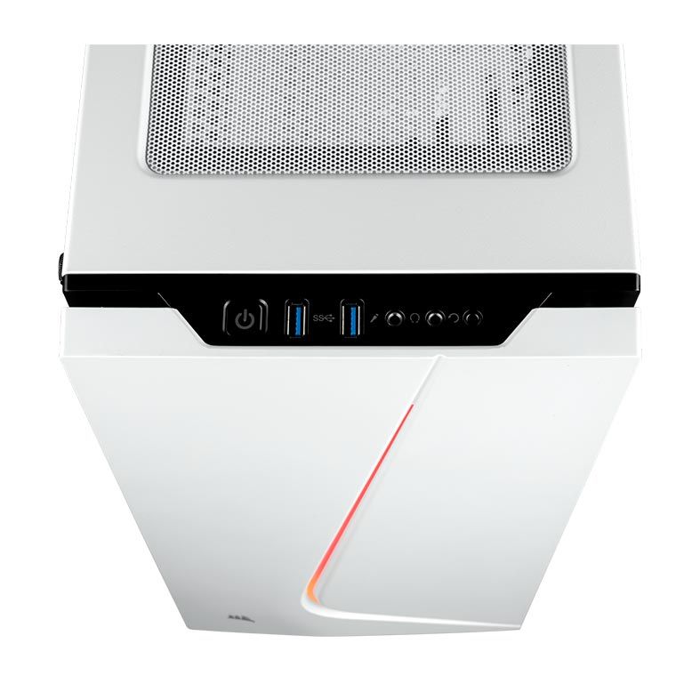 Gabinete Corsair Carbide Series SPEC-06 RGB Mid Tower Branco, CC-9011147-WW