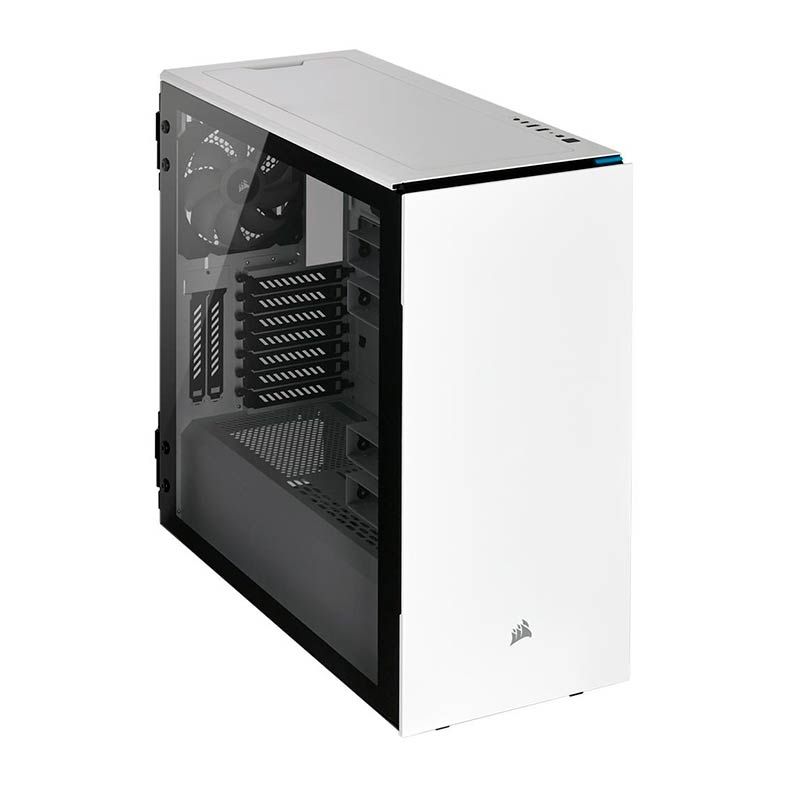 Gabinete Corsair Carbide Series 678C Branco Vidro Temp Mid Tower, CC-9011170-WW