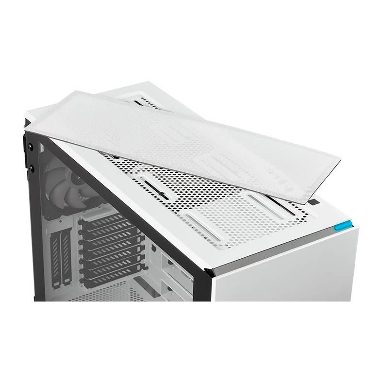 Gabinete Corsair Carbide Series 678C Branco Vidro Temp Mid Tower, CC-9011170-WW