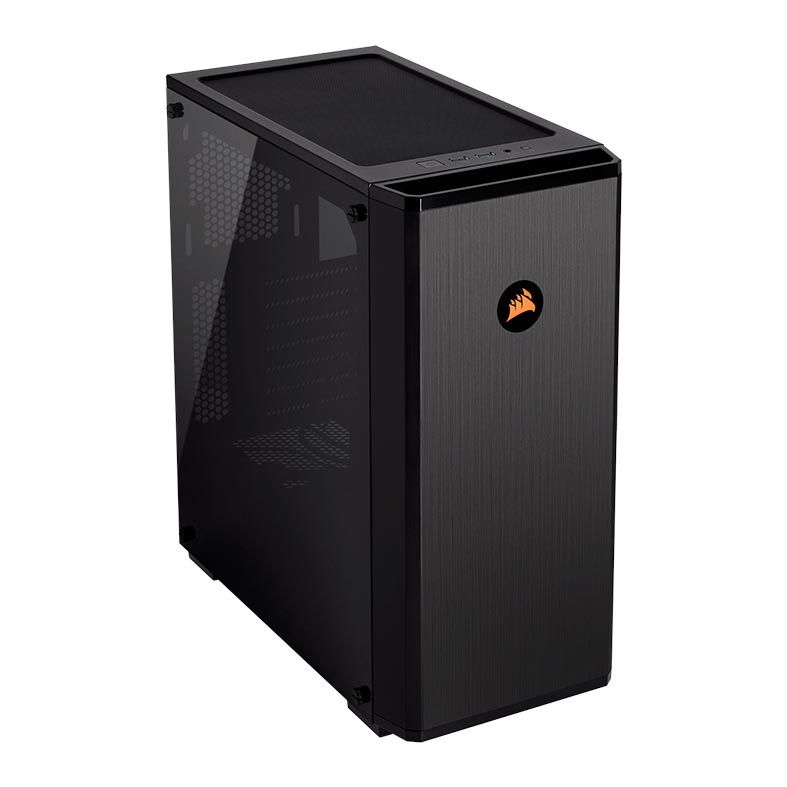 Gabinete Corsair Carbide 175R RGB Lateral Vidro Temp Preto Mid Tower, CC-9011171-WW