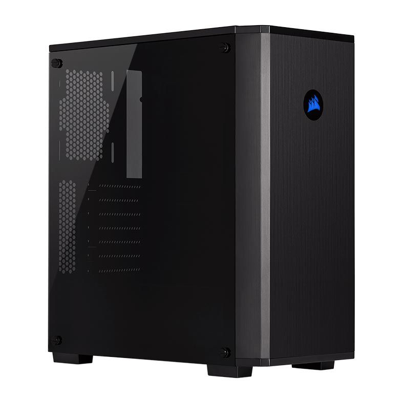 Gabinete Corsair Carbide 175R RGB Lateral Vidro Temp Preto Mid Tower, CC-9011171-WW