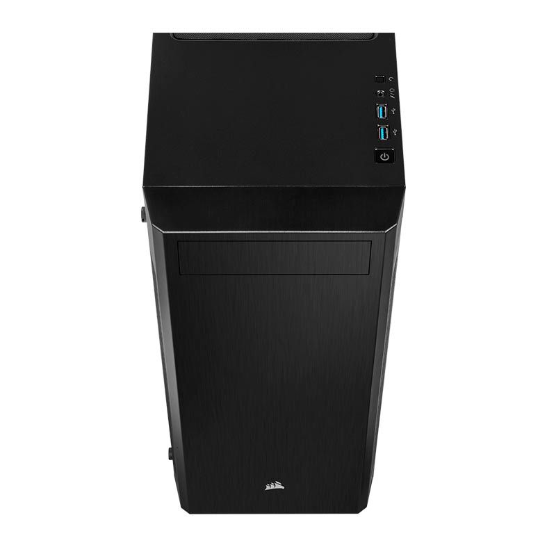 Gabinete Corsair 110R Vidro Temp Preto Mid Tower, CC-9011183-WW