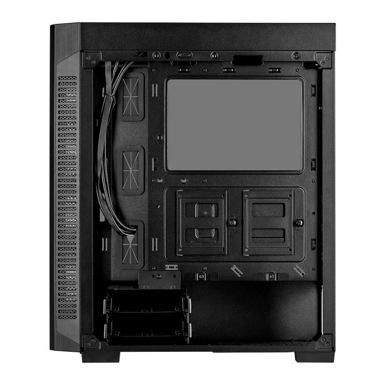 Gabinete Corsair 110R Vidro Temp Preto Mid Tower, CC-9011183-WW