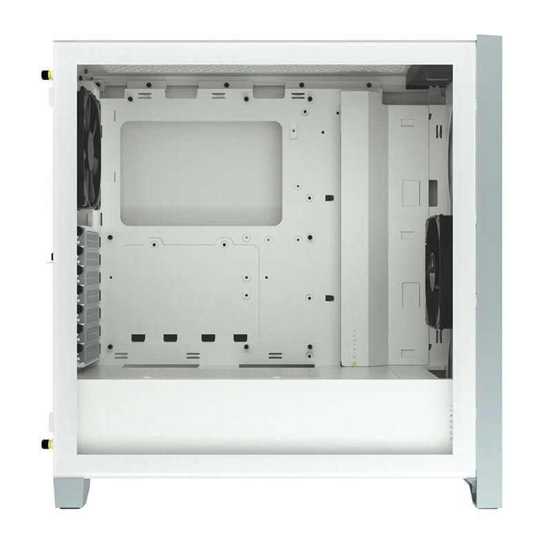 Gabinete Corsair 4000D Vidro Temperado Branco Mid Tower, CC-9011199-WW