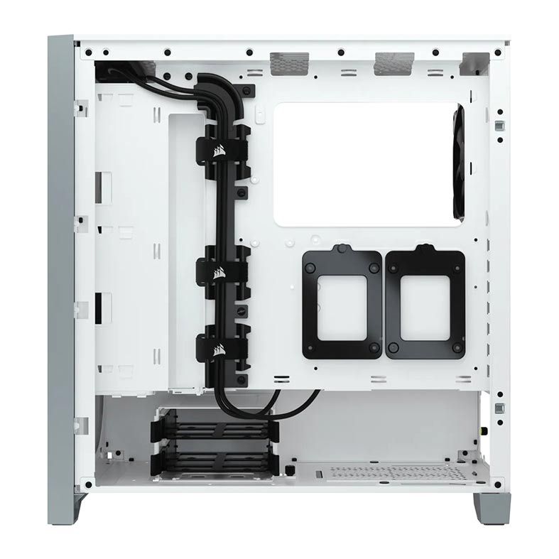 Gabinete Corsair 4000D Vidro Temperado Branco Mid Tower, CC-9011199-WW