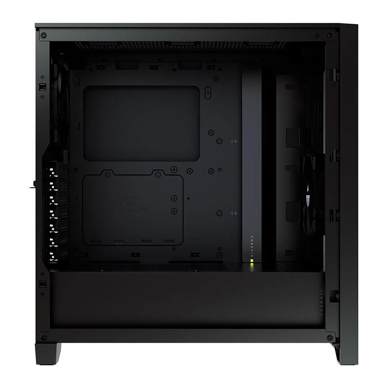 Gabinete Corsair 4000D Airflow, Mid Tower, Lateral de Vidro, Com 2 Fans, Preto, CC-9011200-WW