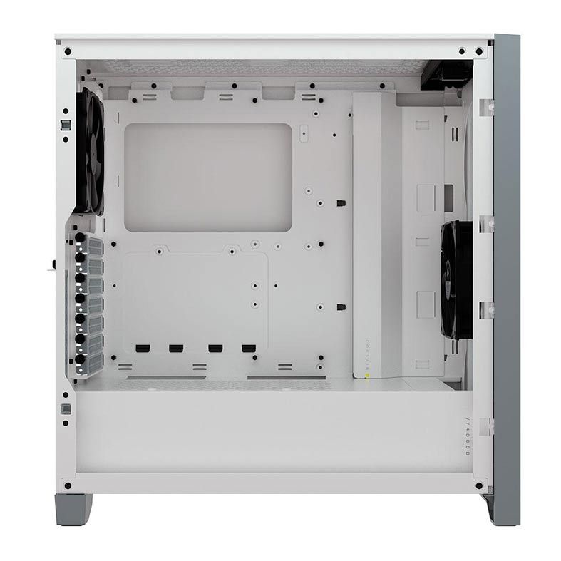 Gabinete Corsair 4000D Airflow, Mid Tower, Lateral de Vidro, Com 2 Fans, Branco, CC-9011201-WW