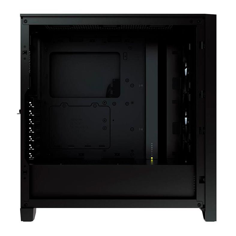 Gabinete Corsair ICUE 4000X RGB Vidro Temperado Preto Mid Tower, CC-9011204-WW