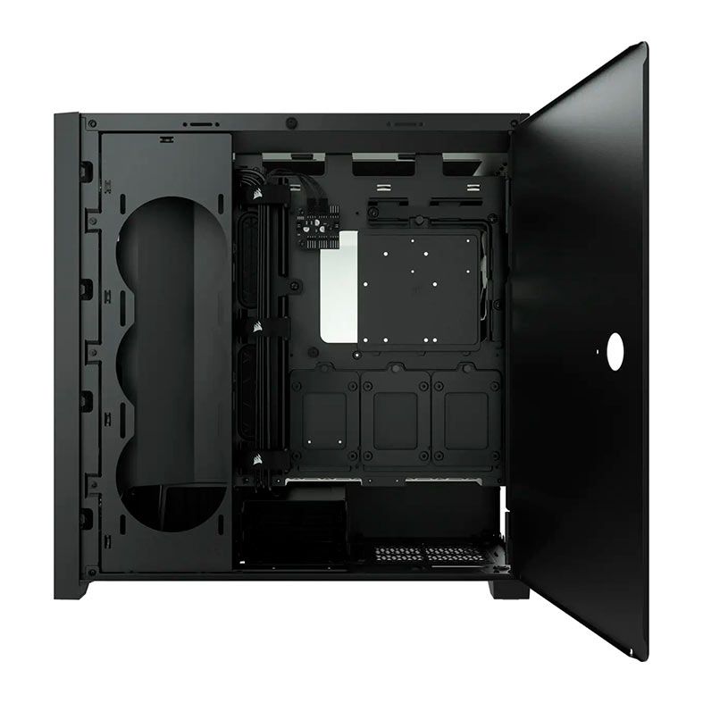 Gabinete Gamer Corsair 5000D Airflow, Mid-Tower, Lateral de Vidro, Com 2 Fans, Preto, CC-9011210-WW