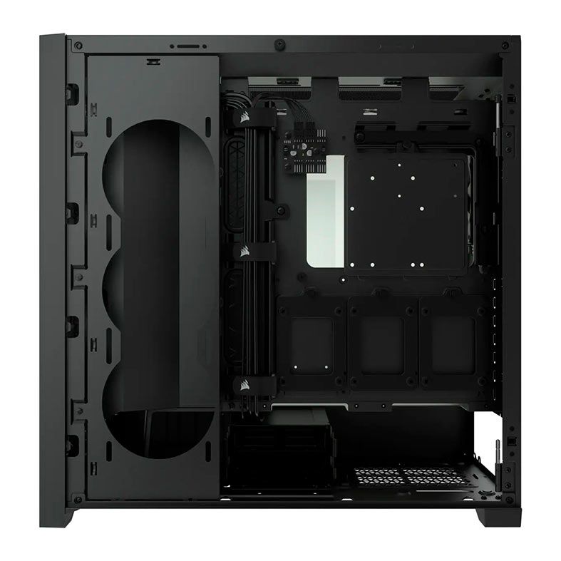 Gabinete Gamer Corsair 5000D Airflow, Mid-Tower, Lateral de Vidro, Com 2 Fans, Preto, CC-9011210-WW