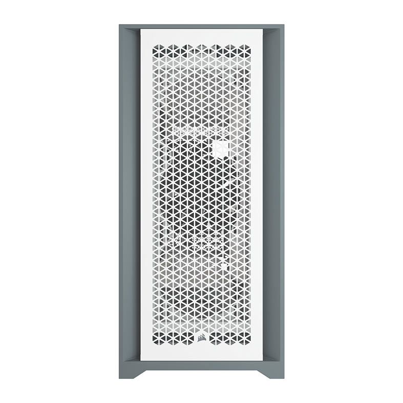 Gabinete Gamer Corsair 5000D Airflow, Mid-Tower, Lateral de Vidro, Com 2 Fans, Branco, CC-9011211-WW