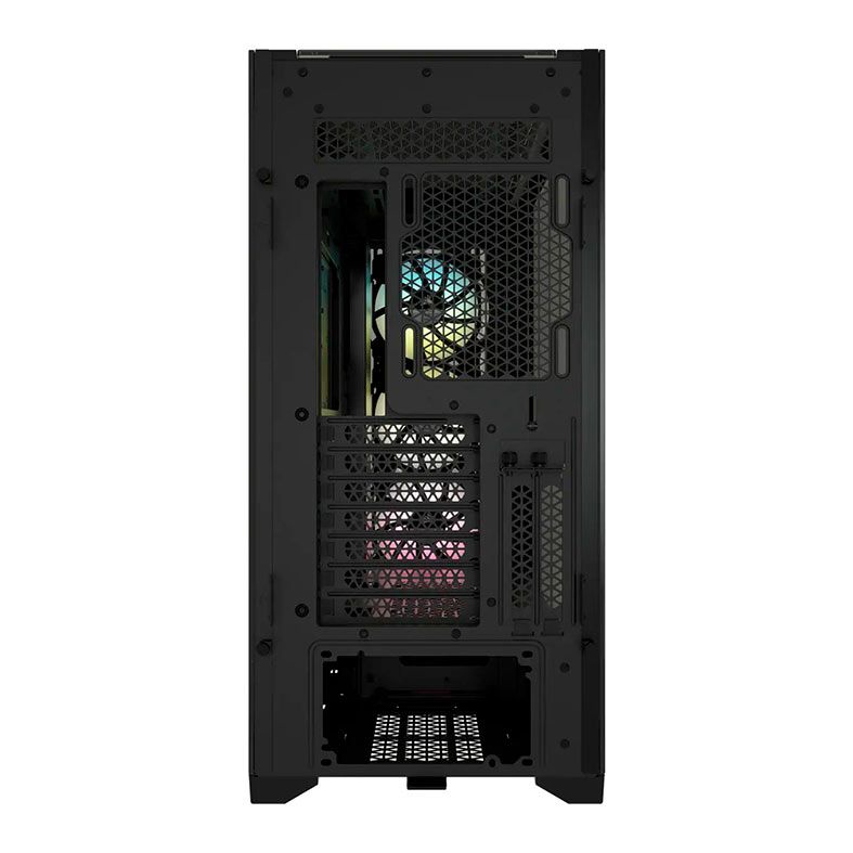 Gabinete Gamer Corsair ICUE 5000X RGB, Mid-Tower, Lateral de Vidro, Com 3 Fans, Preto, CC-9011212-WW
