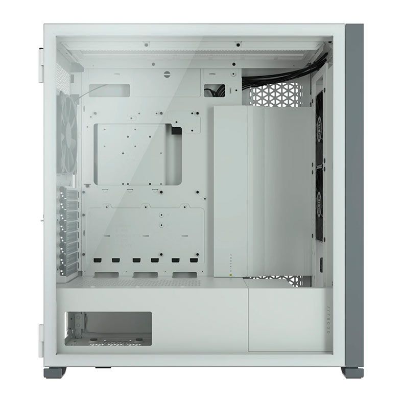 Gabinete Gamer Corsair 7000D Airflow, Full Tower, Lateral de Vidro, Com 3 Fans, Branco, CC-9011219-WW