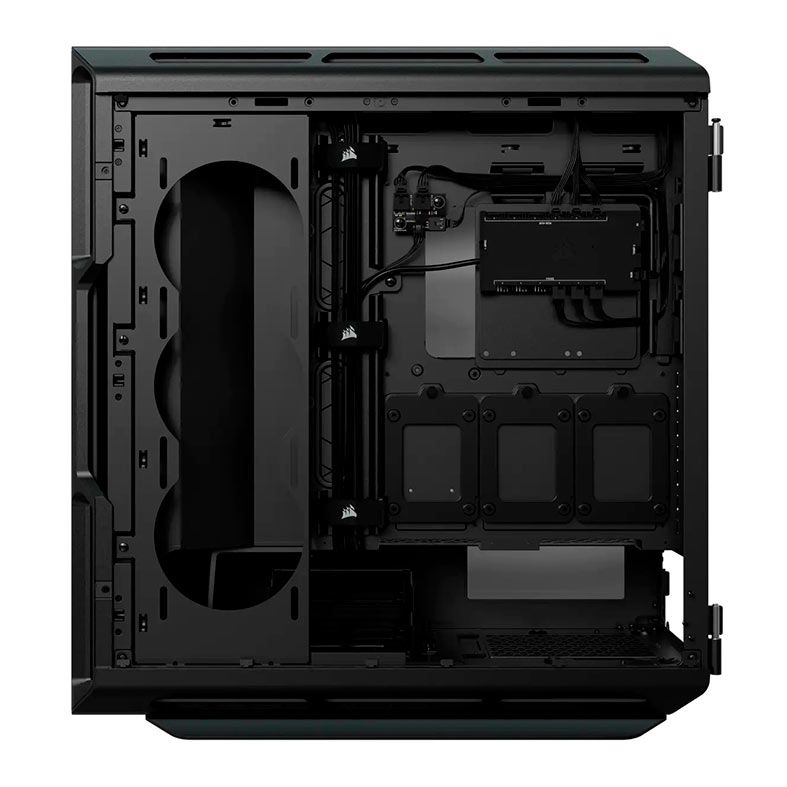 Gabinete Gamer Corsair ICUE 5000T RGB, Mid-Tower, Lateral de Vidro, Com 3 Fans, Preto, CC-9011230-WW