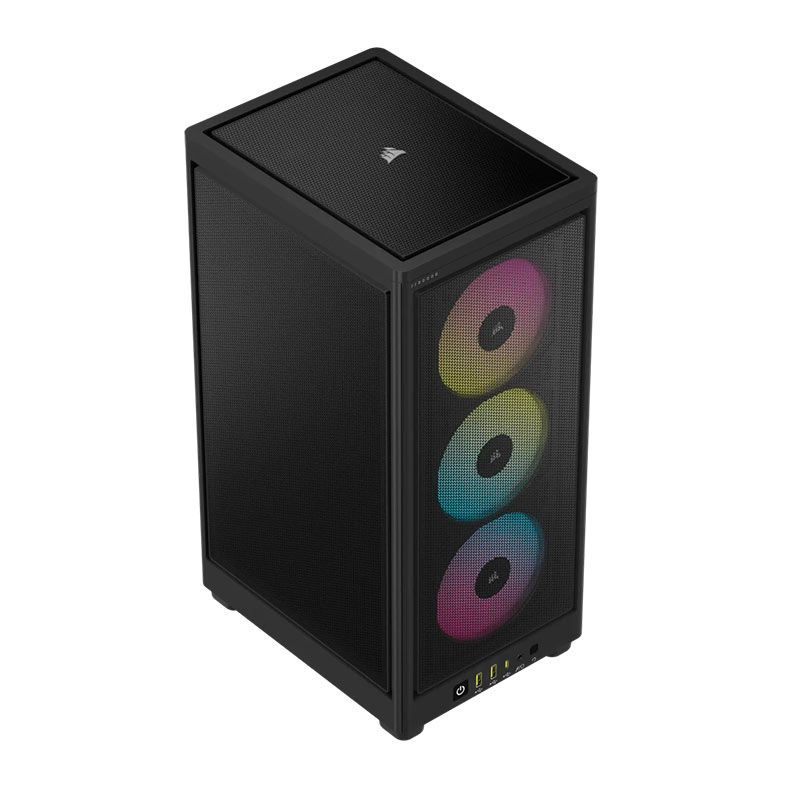 Gabinete Corsair 2000D Airflow, Mini-Tower, Preto, CC-9011244-WW