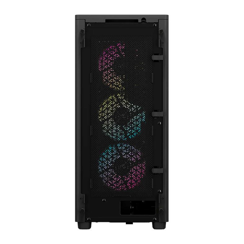 Gabinete Gamer Corsair 2000D Airflow, RGB, Mini-Tower, Com 3 Fans, Preto, CC-9011246-WW