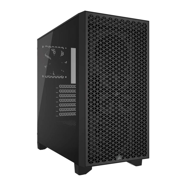 Gabinete Gamer Corsair 3000D Airflow, Mid-Tower, Lateral de Vidro, Com 2 Fans, Preto, CC-9011251-WW