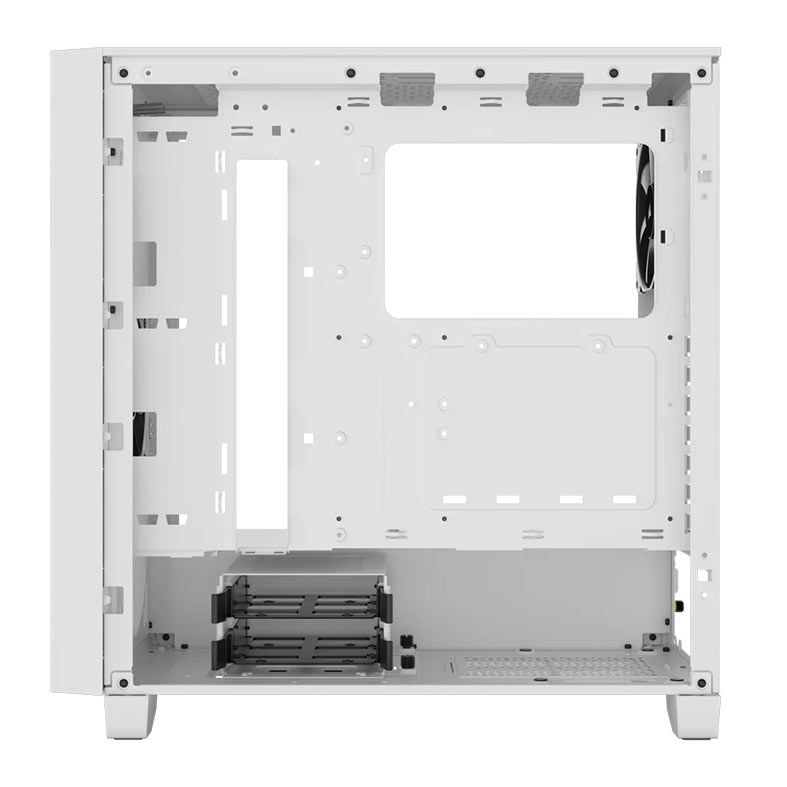 Gabinete Gamer Corsair 3000D Airflow, Mid-Tower, Lateral de Vidro, Com 2 Fans, Branco, CC-9011252-WW