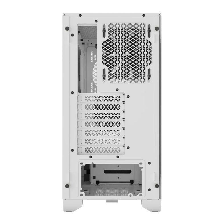 Gabinete Gamer Corsair 3000D Airflow, Mid-Tower, Lateral de Vidro, Com 2 Fans, Branco, CC-9011252-WW