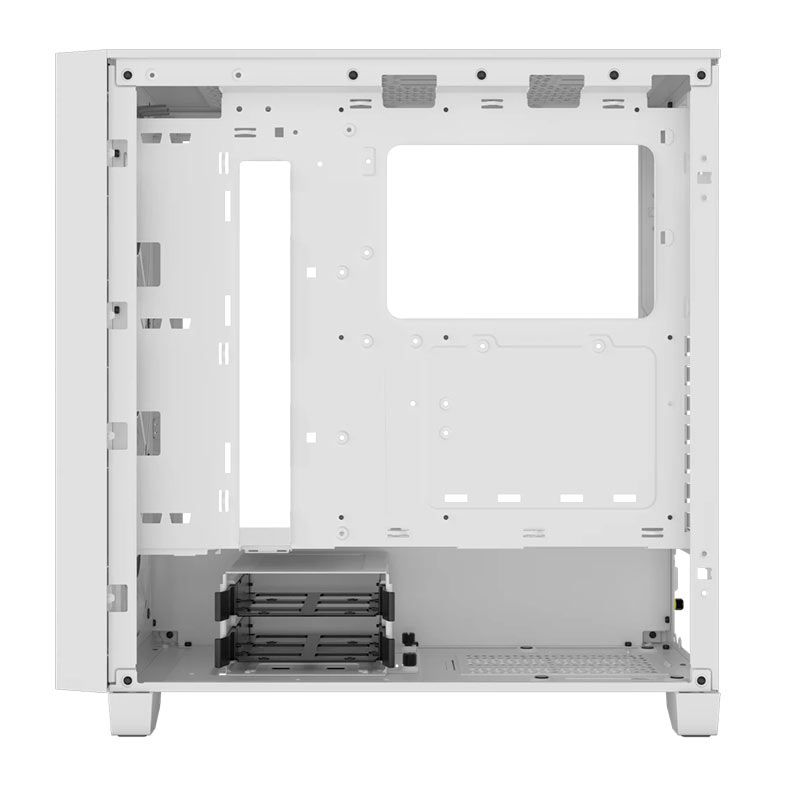 Gabinete Gamer Corsair 3000D Airflow, RGB, Mid-Tower, Lateral de Vidro, Com 3 Fans, Branco, CC-9011256-WW