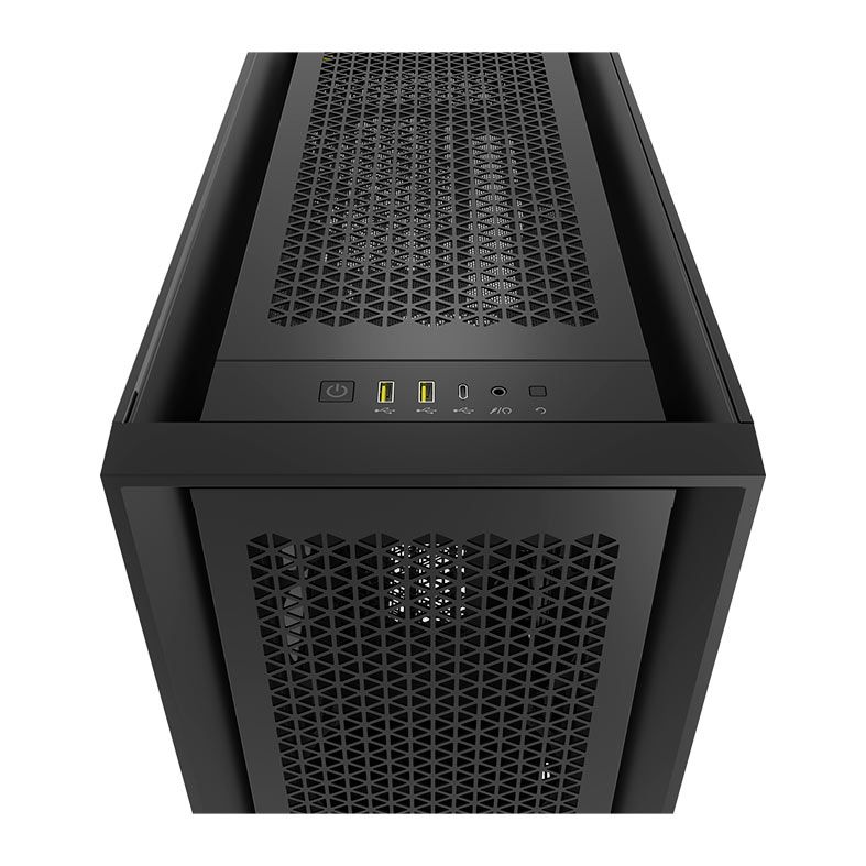 Gabinete Gamer Corsair 5000D Airflow, Mid-Tower, Lateral De Vidro, Preto, CC-9011261-WW